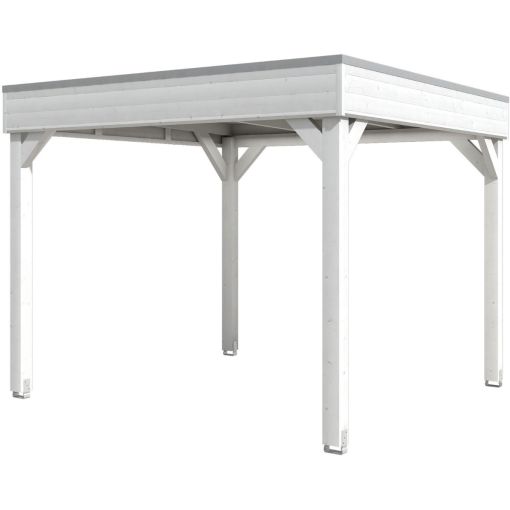 Skan Holz Pavillon Toulouse Weiß 2
