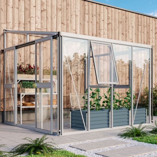 Vitavia Gewächshaus Helena Tomatenhaus Silber 2