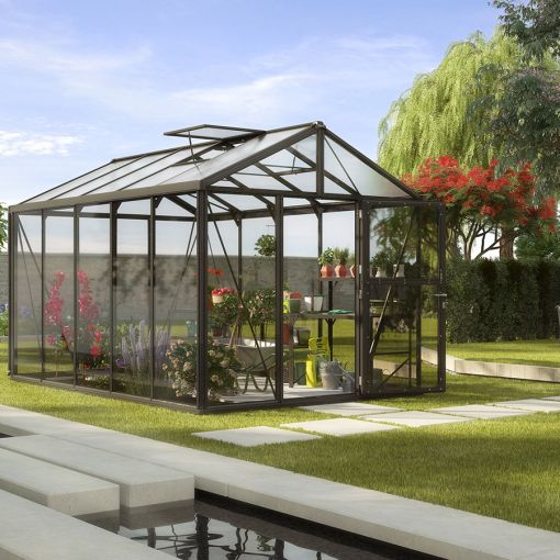 Vitavia Gewächshaus Zeus Tomatenhaus Schwarz 2