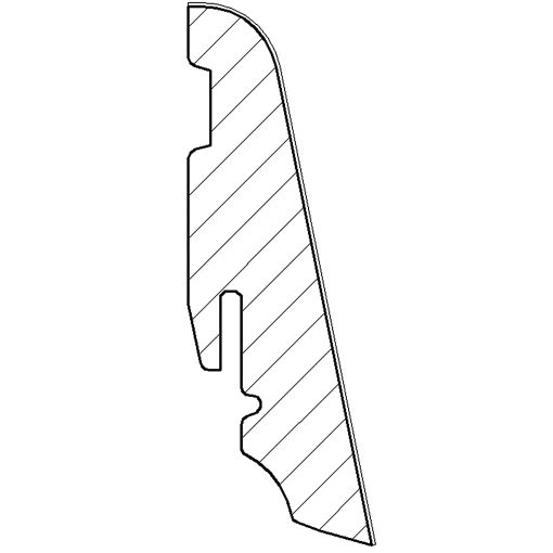 HARO Sockelleiste Disano wasserresistent Feldeiche 2