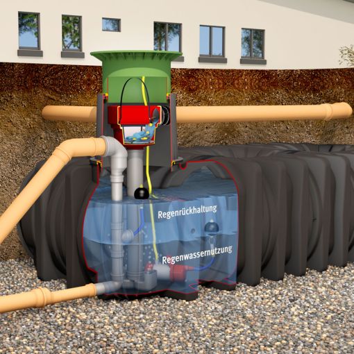 GRAF Flachtank Retentionszisterne Platin XL 2