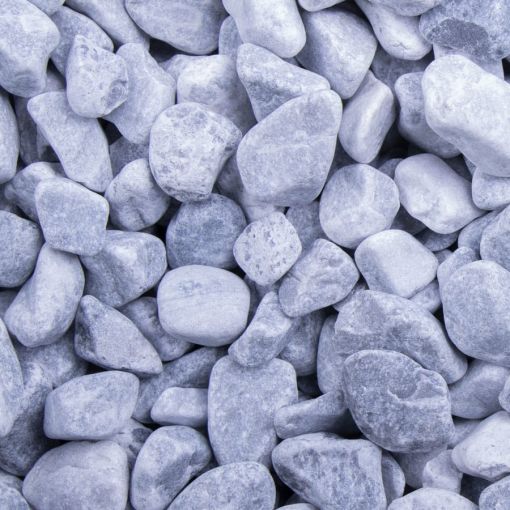 Ziersplitt Kristall Blau getrommelt 2