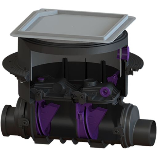 KESSEL Rückstaudoppelverschluss Staufix-SWA Unterflurinstallation befliesbar 2