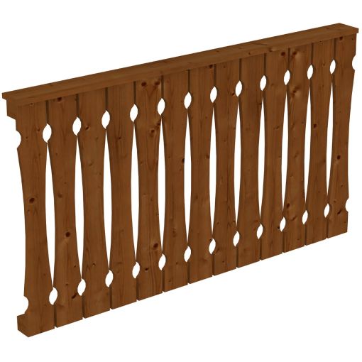Skan Holz Brüstung Balkonschalung, für 2