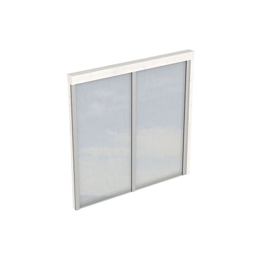 Skan Holz Seitenwand Polycarbonat Wandanbau 2