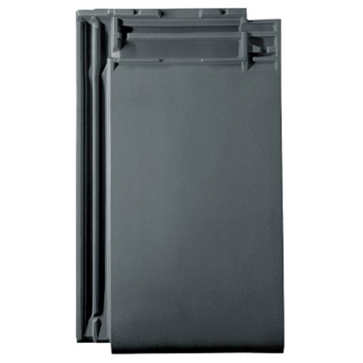 Erlus Flachdachziegel Linea sintergrau engobiert 2