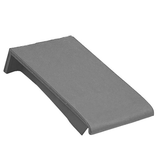 Erlus Linea sinterlichtgrau Pultdach-Ortgang links 2