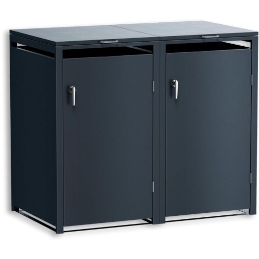 Metzler Mülltonnenbox 2er Box 240L 2