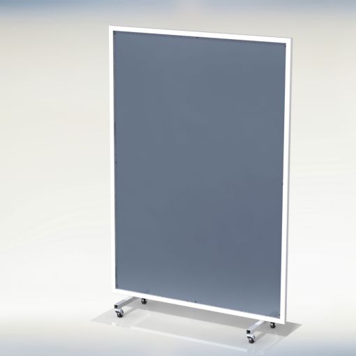 Wellker Mobile Trennwand mit Blechfüllung 2