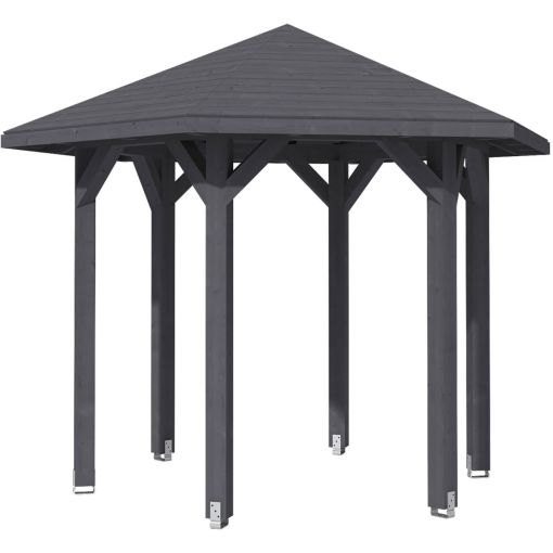 Skan Holz Pavillon Nancy Schiefergrau 2