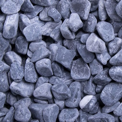 Ziersplitt Nero Ebano getrommelt 2