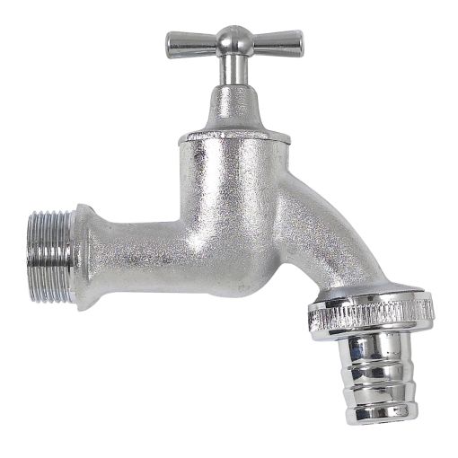 GRAF Chrom Auslaufhahn 3/4