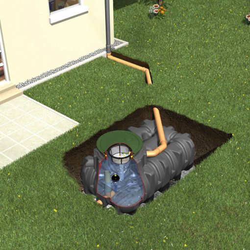 GRAF Flachtank Retentionszisterne Platin XL 2