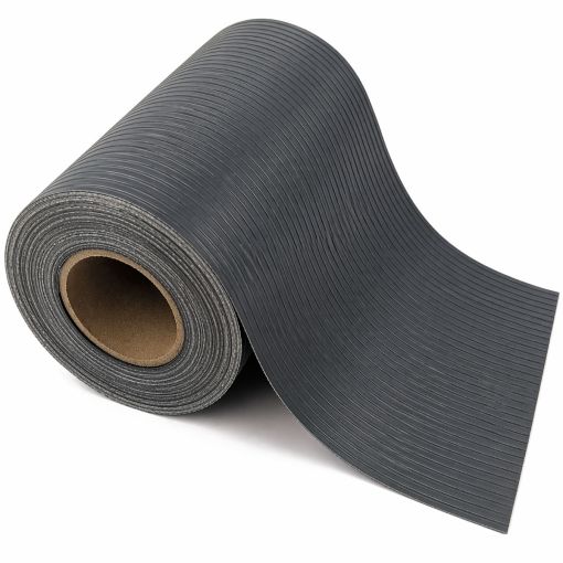 Wellker Sichtschutzstreifen Premium anthrazit Doppelstabzaun 2