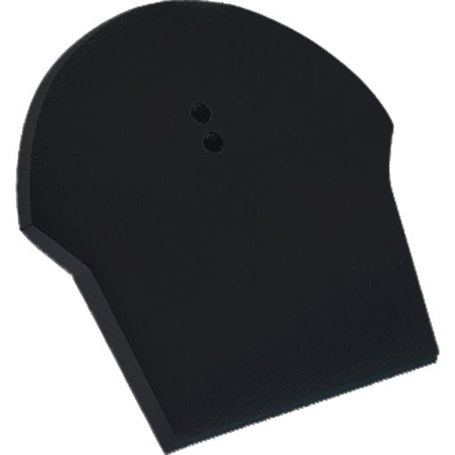 CREATON Firstendscheibe keramisch PZ anthrazit 2