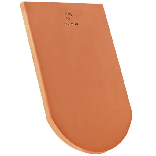 CREATON Firstanschlussziegel BIBERSCHWANZ rot  2