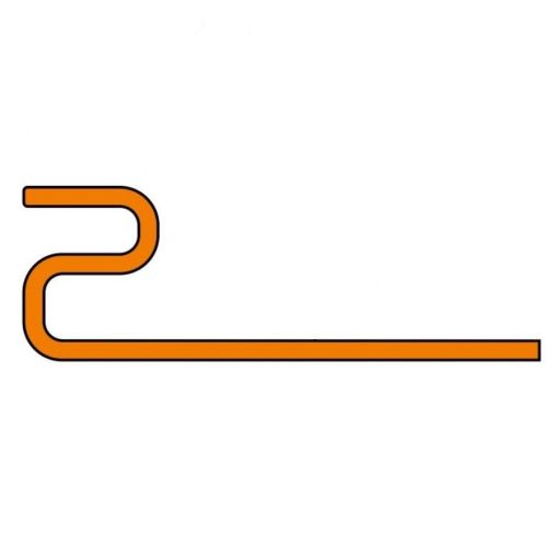 Schlüter-DECO E Abschlussprofil Edelstahl 16mm 2