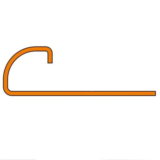 Schlüter-RONDEC E Viertelkreisprofil Edelstahl 4,5mm 2