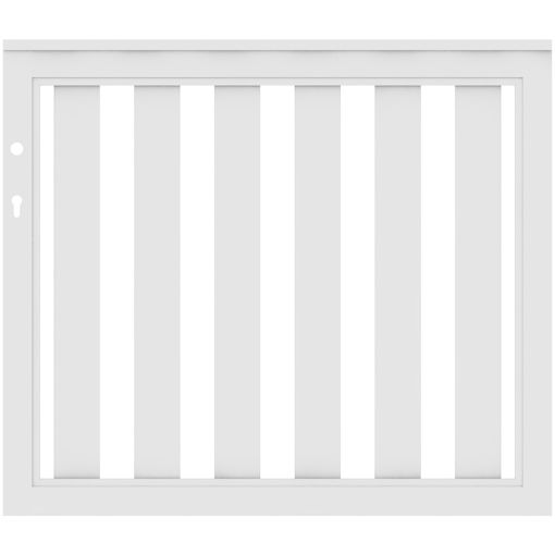 TraumGarten Gartenzaun LONGLIFE CLEO Tor 2