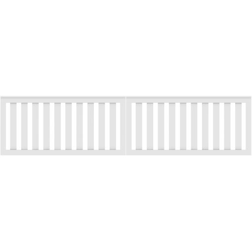 TraumGarten Gartenzaun LONGLIFE CLEO Doppeltor 2