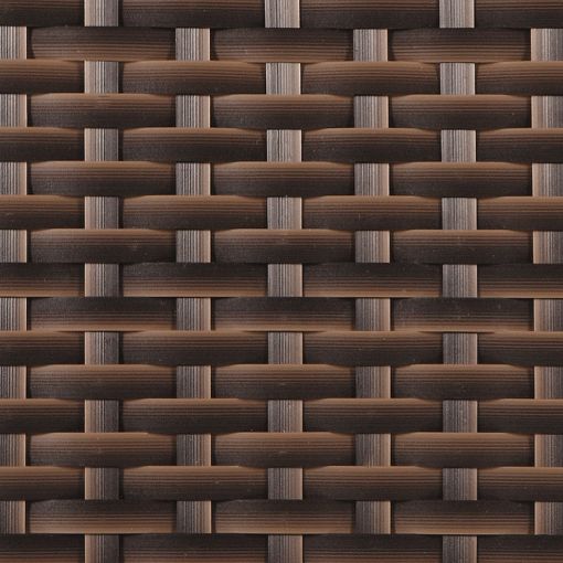 TraumGarten Sichtschutzzaun WEAVE Mocca Rechteck 2