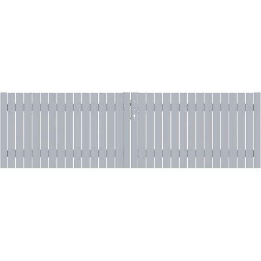 TraumGarten SQUADRA Alu Doppeltor Vorgarten 2