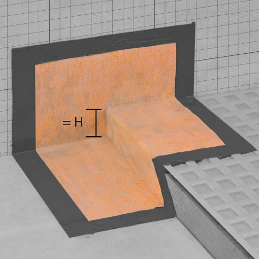 Schlüter-KERDI KERS Abdichtung Gefälle-Innenecke 28mm 2