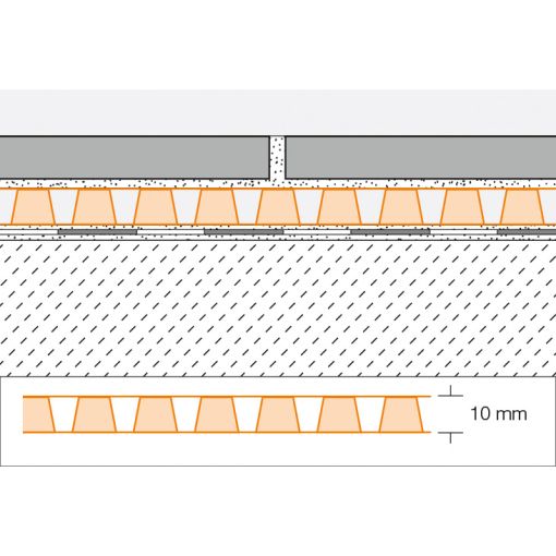 Schlüter-DITRA DRAIN 8 Entkopplungsmatte 12,5m 2