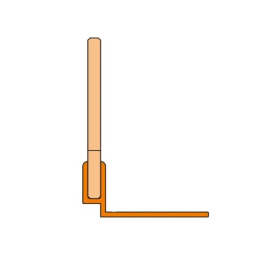Schlüter-SHOWERPROFILE SPS 125 Gefällekeil V4A 2