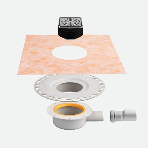 Schlüter-KERDI DRAIN H40 Entwässerungset mit 2