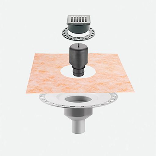 Schlüter-KERDI DRAIN V50 Entwässerungset 2