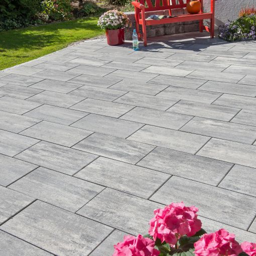 KANN Terrassenplatte Stratos titangrau 2