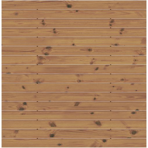 TraumGarten Sichtschutzzaun SYSTEM Rhombus Thermo-Holz 2