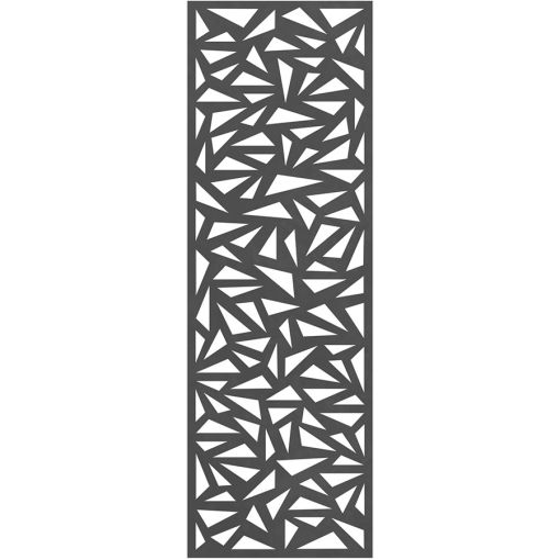 TraumGarten Sichtschutzzaun SYSTEM Designgitter TRIGON 2