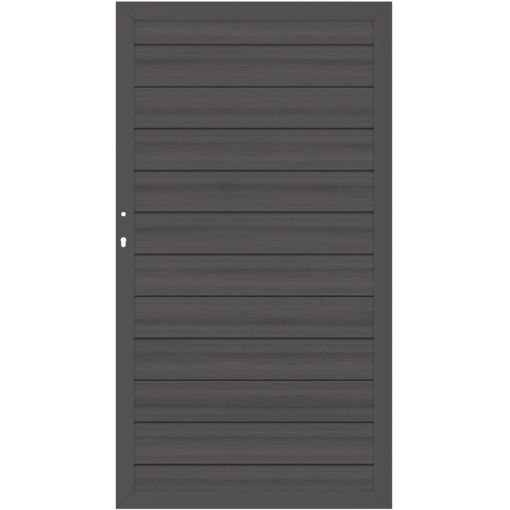 TraumGarten Sichtschutzzaun SYSTEM WPC Platinum 2