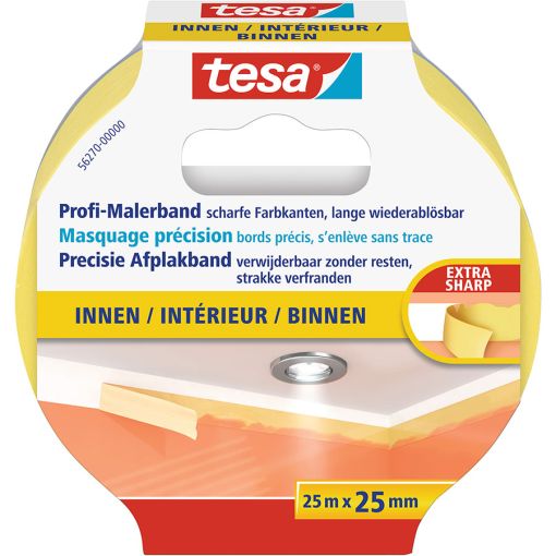 tesa Profi-Malerband Innen 25 m 2
