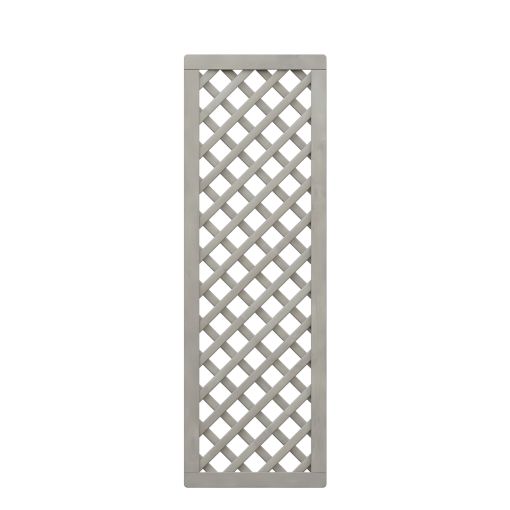 TraumGarten Sichtschutzzaun Rankgitter diagonal Holz 2