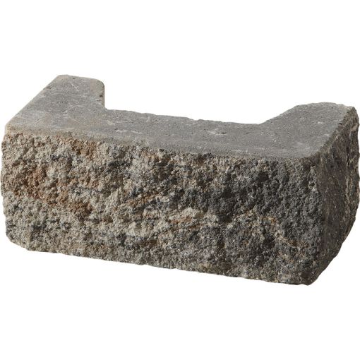 KANN Bruchsteinmauer Vermont muschelkalk-nuanciert Pfeilerelement 2
