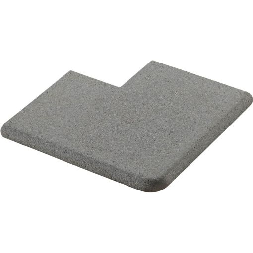 KANN Vios-Poolumrandung Außenrundung grau Beckenrandstein 2