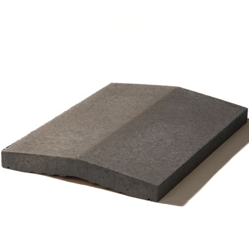 WESERWABEN Mauerabdeckung Satteldach Anthrazit 2