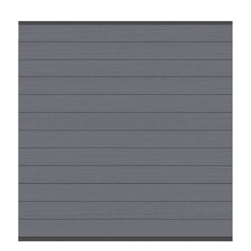 TraumGarten WPC-Sichtschutzzaun Rundum-Sorglos-Paket CLASSIC Anthrazit 2
