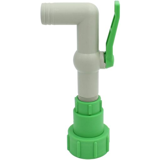 Wellker IBC Kugelhahn PVC mit 2