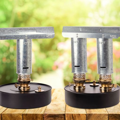 Vitavia Paraffinheizung Gewächshausheizung Edelstahl 2