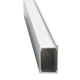 NATURinFORM Alu-Trag-System Mittelprofil für WPC-Terrassendielen 4000x100x60 mm 