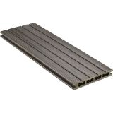 NATURinFORM WPC-Terrassendiele 21x139mm DIE KOMPAKTE plus Wabenprofildiele granitgrau