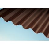 OWOFIL Sinus-Wellplatten 177/51 Polyester (GFK) braun