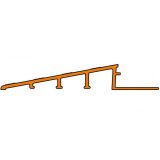 Schlüter-RENO RAMP AE Übergangsprofil Aluminium 20mm
