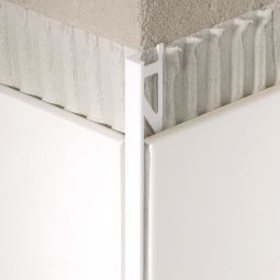 BLANKE Fliesenschiene Kunststoff Weiß 10mm 5