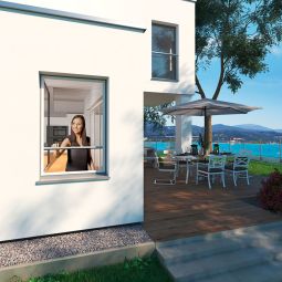 Windhager Insektenschutz Expert Plisseefenster Weiß 3