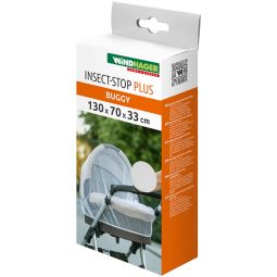 Windhager Kinderwagennetz 130x70x33cm weiß 3